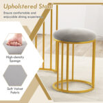 Rectangular Dining Table for 2 with 2-tier Storage Shelf for Small Space Dining Room - Image 10