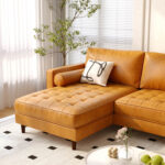 3-Seat L-Shaped Sectional Sofa Couch for Living Room - Image 8