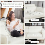 Modern Couched Sofa set with Adjustable Headrest - Image 6