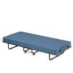Rollaway Guest Bed with Sturdy Steel Frame and Memory Foam Mattress Made in Italy - Image 9