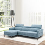 105 Inch L-Shaped Sofa Couch with 3 Adjustable Headrests - Image 3