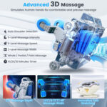 Therapy 36-New 3D Model-SL Track Massage Chair with Airbags Waist and Calves Heating Foot Rollers - Image 8
