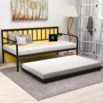 Twin Daybed with Charging Station and LED Lights - Image 14